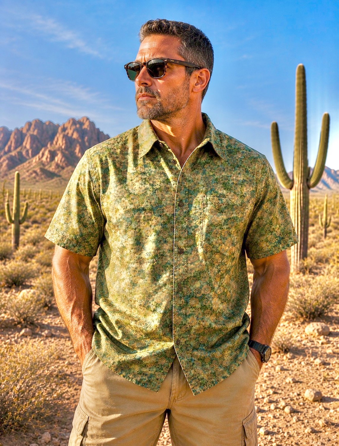Spiral Sage - Sonoran Shirt