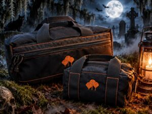 Halloween edition Micro Duffel and Shoebox Duffel