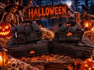Halloween edition Micro Duffel and Shoebox Duffel